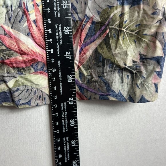 RJC Shirt Adult Large Hawaiian Made in Hawaii Floral Camp Tropical USA 103C New - Picture 9 of 12